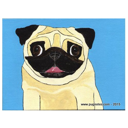 Pug Print ~ The Peppy Pug