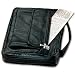 Leather Bible Cover with Zippered Side Pocket