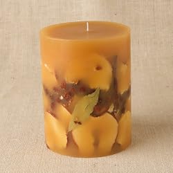Rosy Rings Spicy Apple Botanical Candle 5" x 6. 5"
