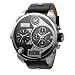 Diesel - DZ7125 - Montre Homme - Quartz Analogique - Bracelet en Cuir - Argent / Noir
