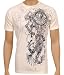 Ring of Fire Fleur-de-lis and Constellation Cotton Adult Mens Fashion T-Shirt