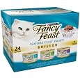 Fancy Feast Gourmet Cat Food, Grilled Seafood Variety Pack, 3-Ounce Cans (Pack of 24)