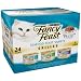 Fancy Feast Gourmet Cat Food, Grilled Seafood Variety Pack, 3-Ounce Cans (Pack of 24)