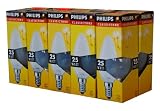 10 x Philips Glühlampe Glühbirne Kerze 25W E14 MATT Glühbirnen Glühlampen Kerzen
