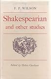 Shakespearian and other studies