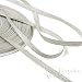 27 Yard Roll of KNOX Narrow Military Bullion Braid Trim, Pale Silver