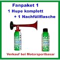Marco Fanpaket 1-----HUPEN FAN SET 1 Hupe komplett 1 Nachf�llflasche mit je 200 ml nicht entflammbares Gas
