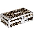 Vaultz VZ01314 Shear Security Shear Lockbox, Combination Lock, 7-3/4"W x 4-1/2"D x 1-7/8"H, Fuzzy Ch