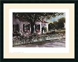 IMAGE OF Edgartown Lane Framed Art Print by Ray Ellis, 39.87 in. x 31.87 in. Framed