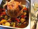 Oven & BBQ Chicken Roaster with Marinade Infuser