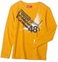 PUMA Boys 2-7 Est In 48 Tee,Yellow,6