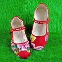 Satin-Ballerina CHINA FLAT flower
