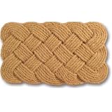 Imports Decor Natural Rope Jute Door Mat, 30-Inch by 18-Inch