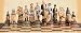Sporting Goods : The American Civil War Handpainted Chess Set