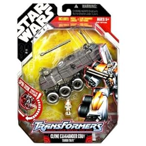 Star Wars Transformers Commander Cody Turbo Tank