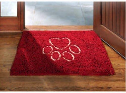 Nano Pet Dog Gone Smart Pet Products Dirty Dog Doormat Rug 35x26 - Maroon