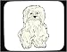 maltese22  - Decorated Mouse Pad with dog pet animal maltese