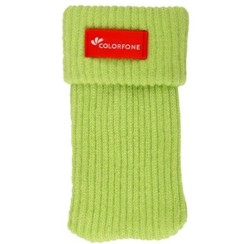 Etui Chaussette T�l�phone Portable MiLa Vert Pomme