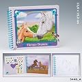 Creative Studio Horses Dreams, Mal und Stickerbuch 5448