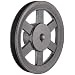 Martin FHP Sheave BS, 4L/5L or B Belt Section, 1 Groove, Class 30 Gray Cast Iron