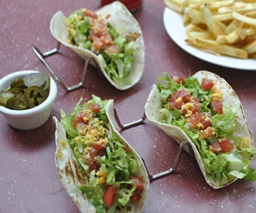 AoGV Stainless Steel Taco Holder (2, Triple)