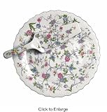 Corona Cake Plate with Server