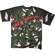Fly Racing Dropping Bombs Youth Boys Short-Sleeve Casual Shirt w/ Free B&F Heart Sticker Bundle - Black