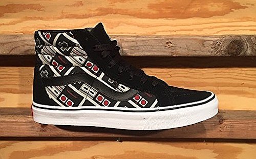 Vans Unisex Sk8-Hi Reissue Nintendo Controller/True White, Mens 10.5 Womens 12