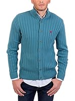 POLO CLUB Chaqueta Punto Gentle Rib Lb (Azul)