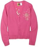 Roxy Girls 7-16 Novelty Cardigan With Cutout Applique