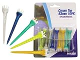 Buy Pack of 10 63mm Crown Golf Tees