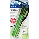 Maybelline New York Define-A-Lash Lengthening Washable Mascara, Very Black, 0.22 Fluid Ounce