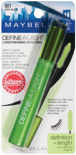 Maybelline New York DefineALash Lengthening Washable Mascara, Very Black, 0.22 Fluid Ounce Picture
