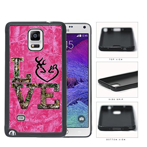 LOVE Browning Deer Head PINK Camo Tree Oak Pattern #A03 Samsung Galaxy NOTE 4 IV Rubber Silicone TPU Cell Phone Case LOVE Browning Deer Head PINK Camo Tree Oak Pattern #A03 Samsung Galaxy NOTE 4 IV Rubber Silicone TPU Cell Phone Case