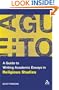 Guide to Writing Academic Essays in Religious Studies