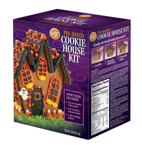 Wilton Halloween Pre- Baked Cookie House Kit