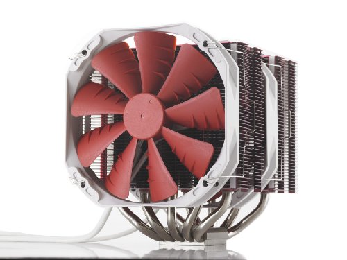 PHANTEKS PH-TC14PE_RD 5 x ?8mm Dual Heat-Pipes, Dual 140mm Premium Fans, Quiet CPU Cooler with Patented P.A.T.S Coating