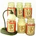 Courtney's 26oz Scented Jar Candle Gift Pack - 6 Candles & FREE CANDLE WARMER - Mothers Day