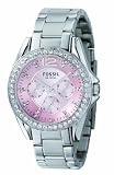 Fossil Riley Multifunction Pink Dial Watch