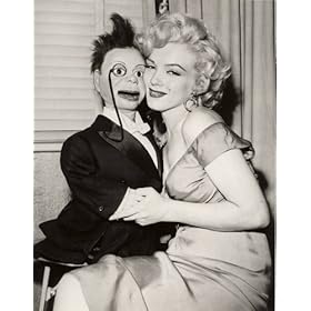  Marilyn Monroe Charlie McCarthy Doll Photo Hollywood Photos 8x10