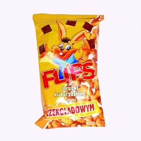 Corn Flips with Chocolate Flavour 70 g (Pack of 12)