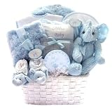 Luxury Classics Baby Boy Gift Basket