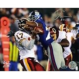 Steiner Sports NFL Osi Umeniyora Sacking Jason Campbell Autographed 8-by-10-Inch Photograph