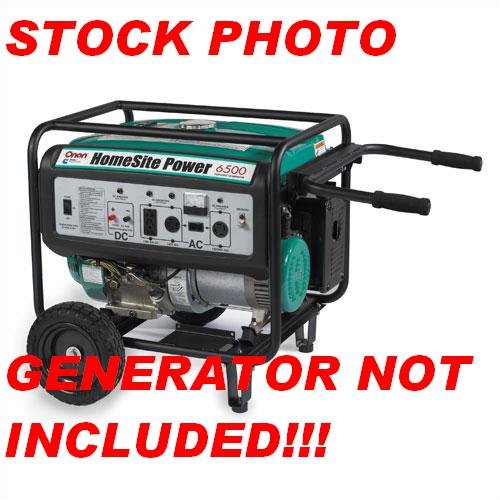 Cummins Onan Wheel & Handle Kit for HomeSite 5500 / 6500 Portable Generator