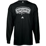 San Antonio Spurs adidas Primary Logo Long Sleeve T-Shirt