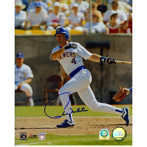 Mounted Memories Milwaukee Brewers Paul Molitor Autographed 8X10 Photograph