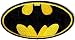 Batman Logo ~ Embroidered Iron On / Sew On Patch