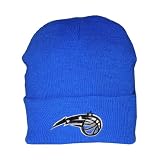 Adult NBA Orlando Magic Warm Ski & Skate Roll Up Beanie / Winter Hat - One Size Fits All - Blue