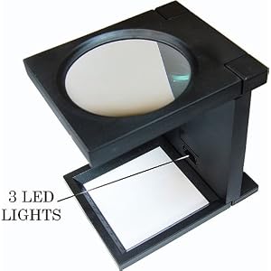 SE-Illuminated-3-LED-Folding-Magnifier-4-1-4-Dia-