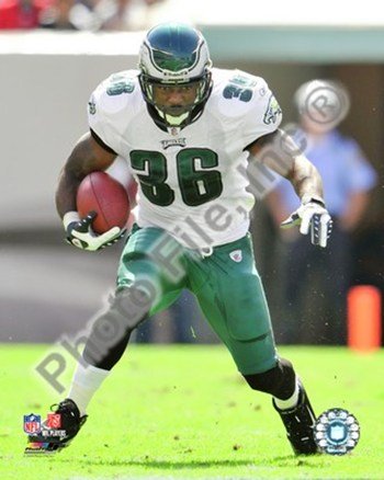 Brian Westbrook 2009 Action - Licensed Photo by PhotoFile (8x10)